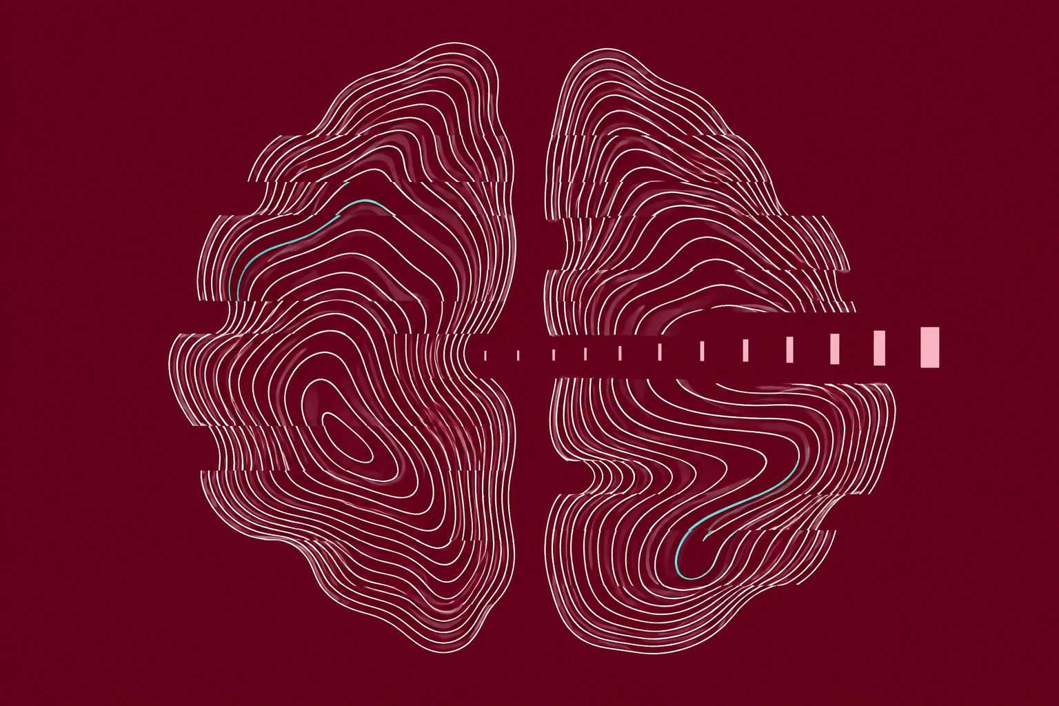 Shifting contours connect brain geometry with change over time.